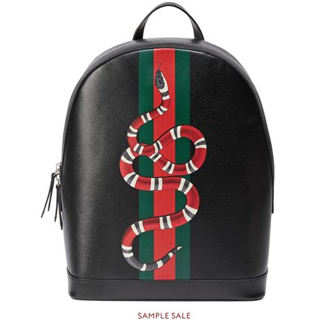 gucci men back pack|Gucci print backpack for men.